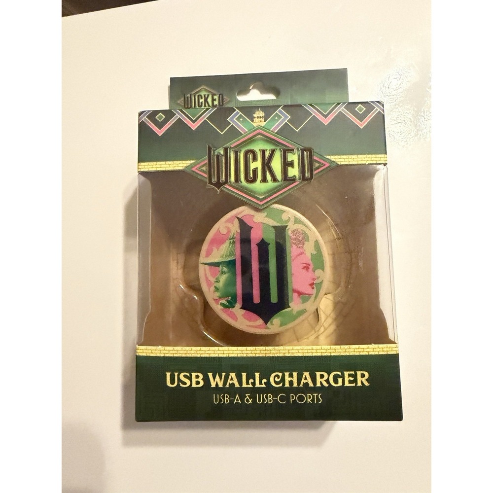 Wicked USB Wall Charger NEW